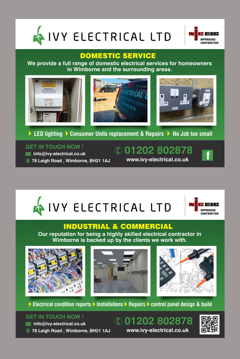 Flyer Design by rkailas for Ivy Electrical | Design #11203936