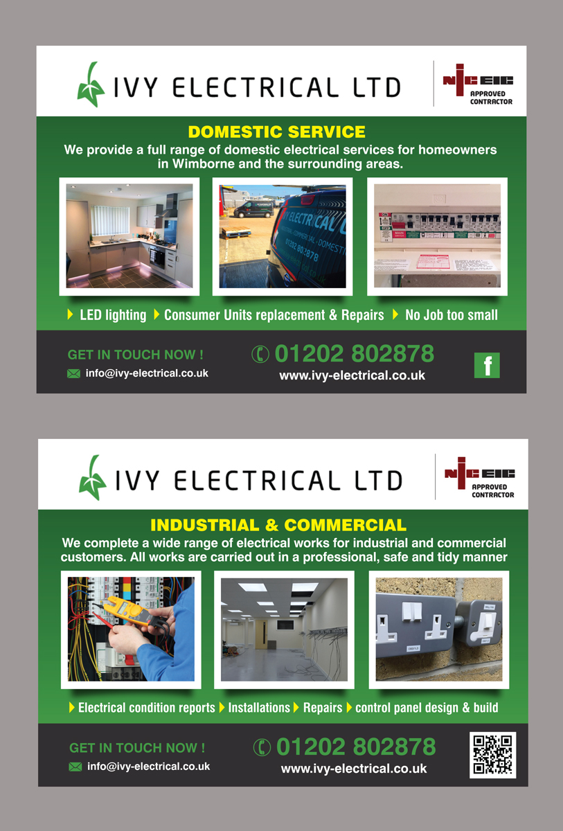 Flyer-Design von rkailas für Ivy Electrical | Design: #11215160