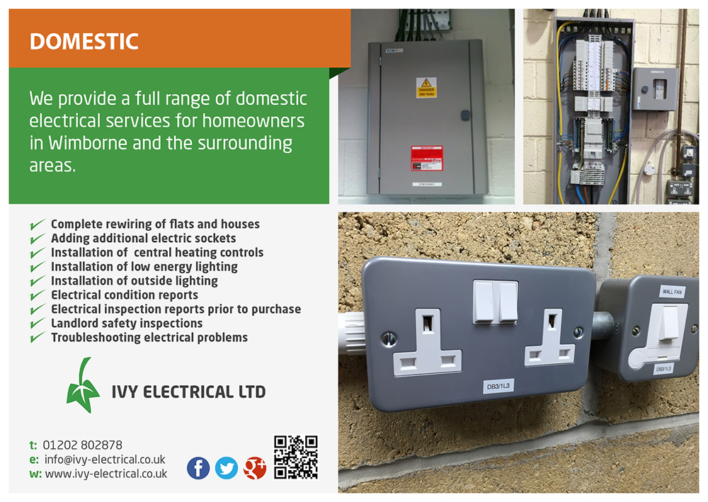 Diseño de Flyer por VEGA-Designs para Ivy Electrical | Diseño #11187996