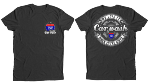 We love it when you're dirty Retail Car Wash Tee Shirt Design