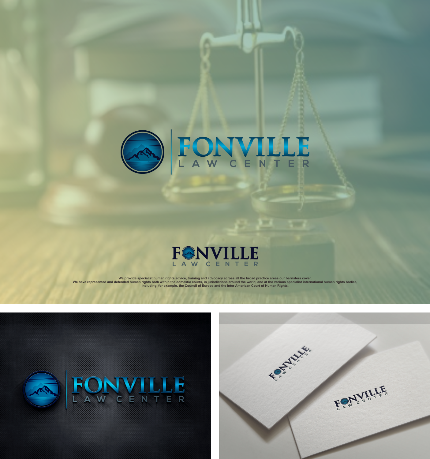 Logo Design by Artism Design for Fonville Law Center | Design #11169394