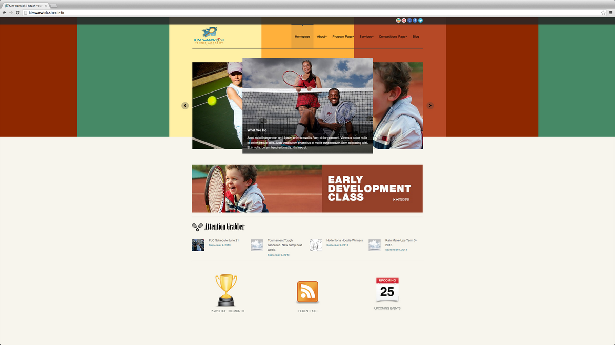 Wordpress Design by Marq for this project | Design #2353573