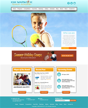 Wordpress Design by Mayank Patel for this project | Design: #2316377