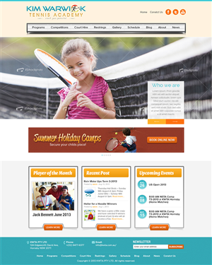 Wordpress Design by Mayank Patel for this project | Design: #2344737