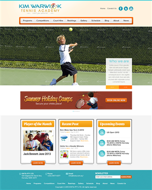 Wordpress Design by Mayank Patel for this project | Design: #2344746