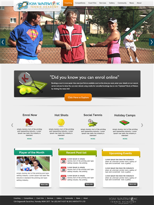 Wordpress Design by webxvision for this project | Design: #2350345