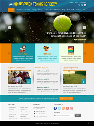 Wordpress Design by pb for this project | Design: #2306968