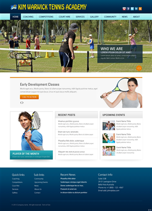 Wordpress Design by pb for this project | Design: #2306993