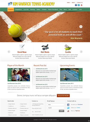 Wordpress Design by pb for this project | Design: #2306994
