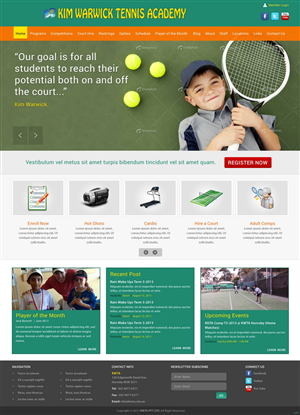 Wordpress Design by pb for this project | Design: #2311984
