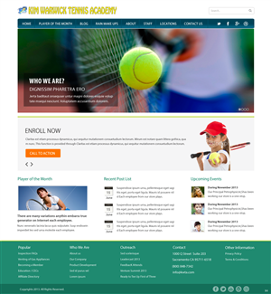 Wordpress Design by pb for this project | Design: #2318890