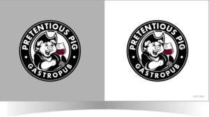 Diseño de Logo por r-toha para The Pretentious Pig Gastropub | Diseño #11179291