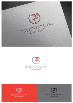 Diseño de Logo por goranvisnjic82 para The Pretentious Pig Gastropub | Diseño #11169546