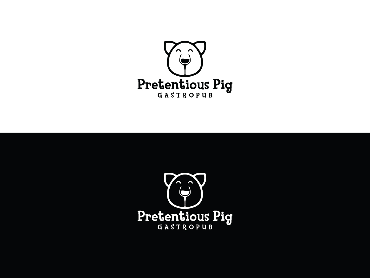Logo Design by mail.pavanayi for The Pretentious Pig Gastropub | Design #11179190