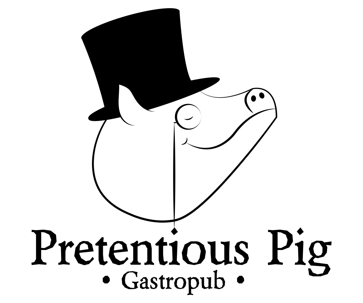 Logo Design by Design8 for The Pretentious Pig Gastropub | Design #11184767