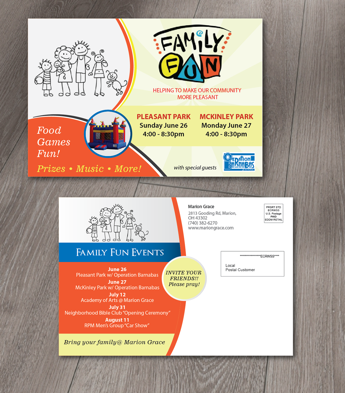 Postcard Design by alex989 for this project | Design #11182301