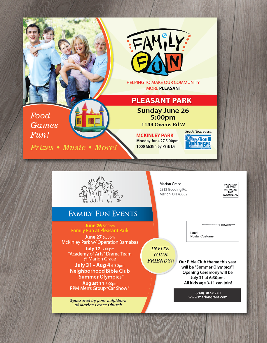 Postcard Design by alex989 for this project | Design #11218421