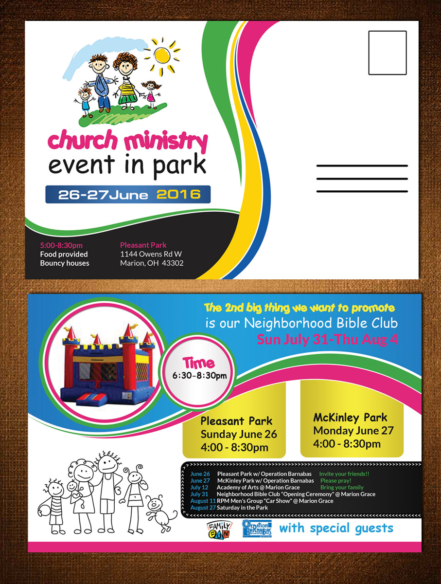 Postcard Design by creative.bugs for this project | Design #11179356