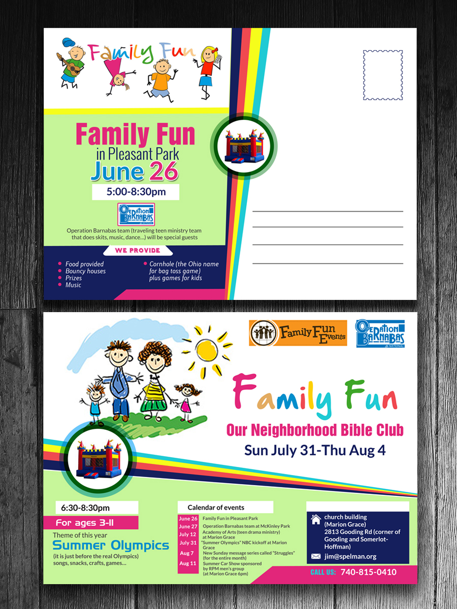 Postcard Design by creative.bugs for this project | Design #11179423