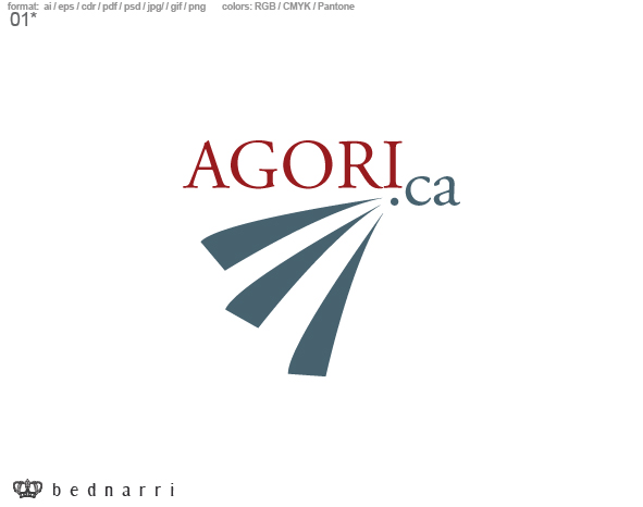 Logo Design by bednarri for Agori.ca | Design #26543