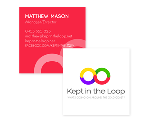 Business Card Design by  Juice for Breakfast for Kept in the Loop | Design #2294069