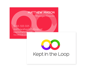 Business Card Design by  Juice for Breakfast for Kept in the Loop | Design: #2294996