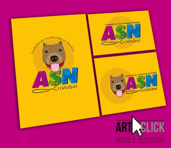 Logo Design by Art Click for Fundación por los Animales sin Nombre | Design #11173468