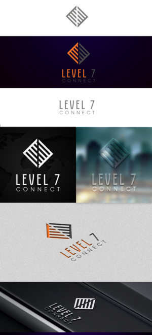 Logo-Design von Cut N Cue Media Solutions für level 7 connect | Design: #11237303