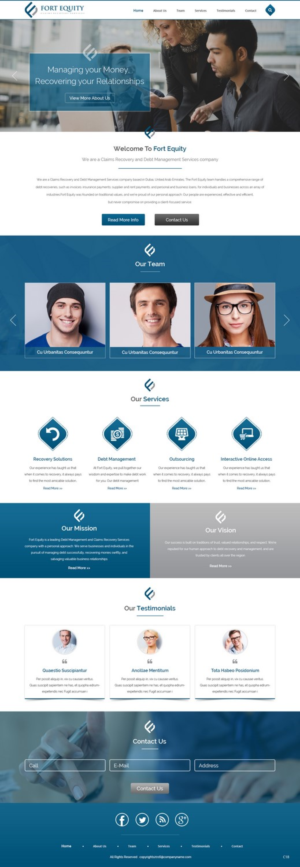 Web Design by pb for this project | Design: #11179910