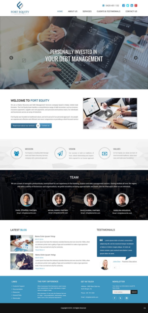 Web Design by pb for this project | Design: #11179911