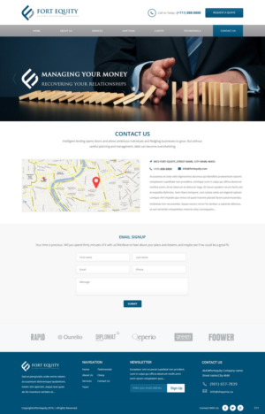 Web Design by pb for this project | Design: #11227480