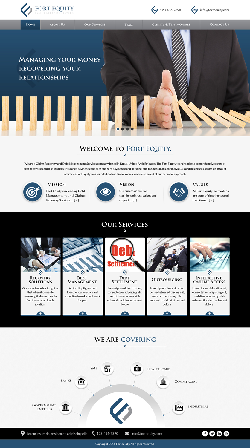 Web Design by Sbss for this project | Design #11297753