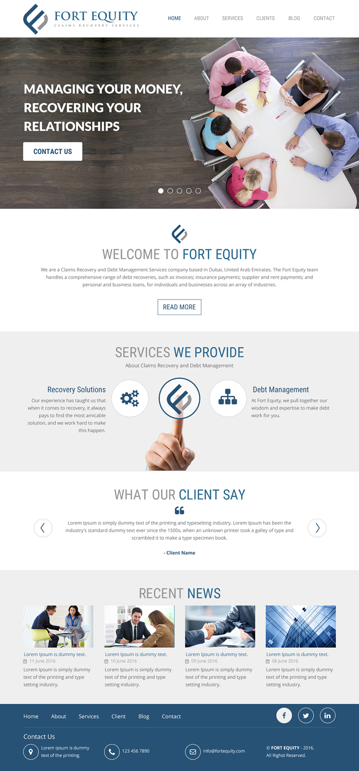 Web Design by rightway for this project | Design #11179209