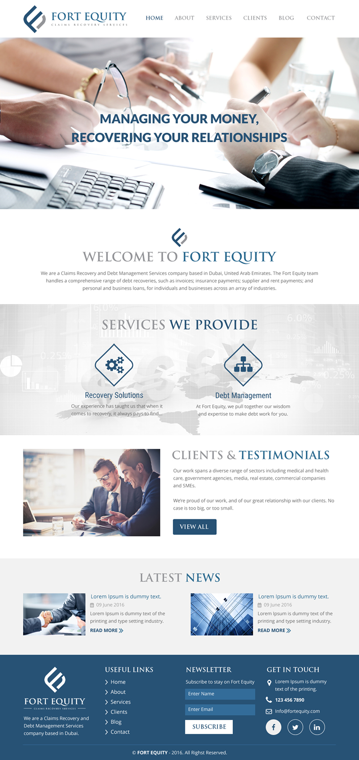 Web Design by rightway for this project | Design #11179226
