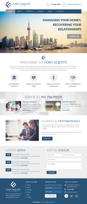 Web Design by rightway for this project | Design: #11179228