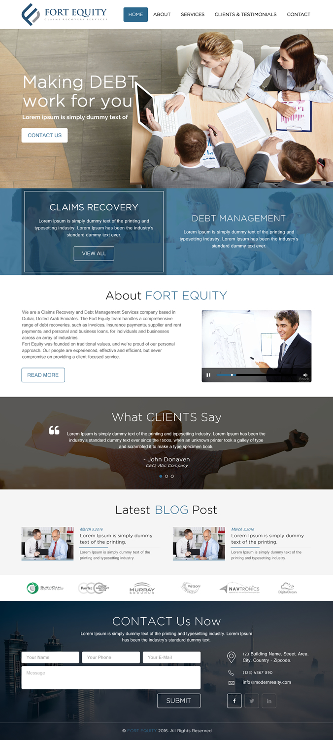 Diseño Web por rightway para este proyecto | Diseño #11179283