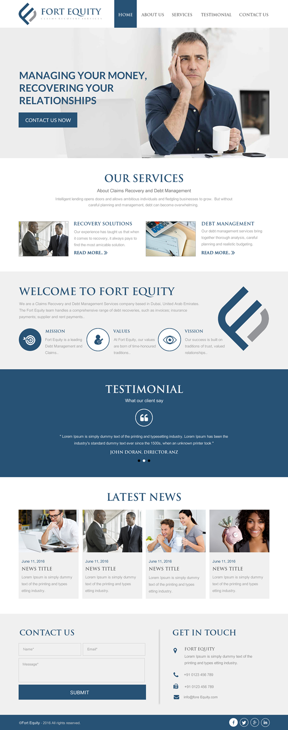 Web Design by rightway for this project | Design #11179287