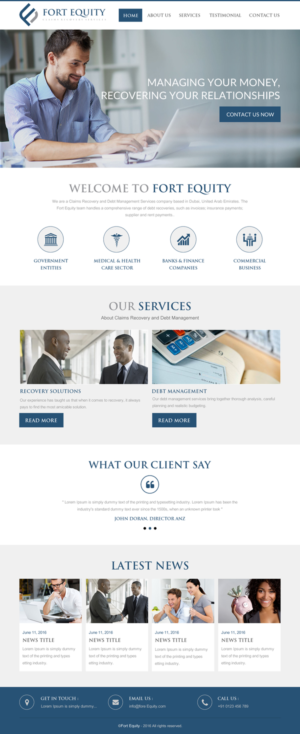 Web Design by rightway for this project | Design: #11179317