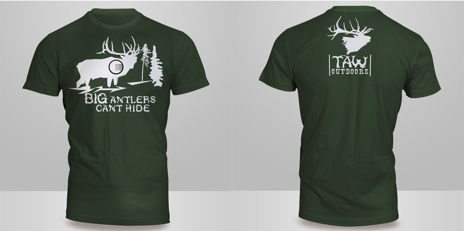 T-shirt Design by Kero for TAW Outdoors | Design #11215170
