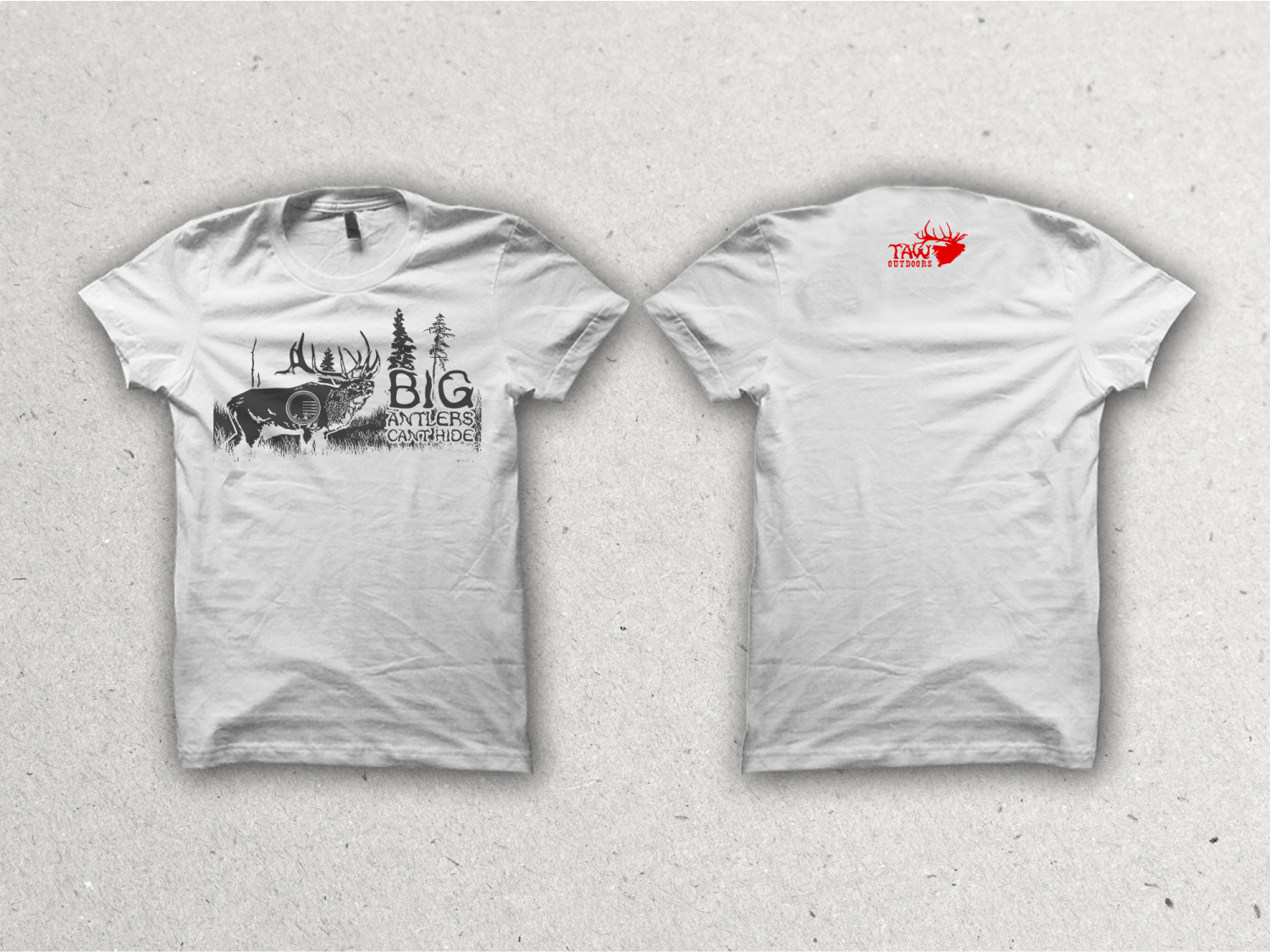 T-shirt Design by dax234 for TAW Outdoors | Design #11233316