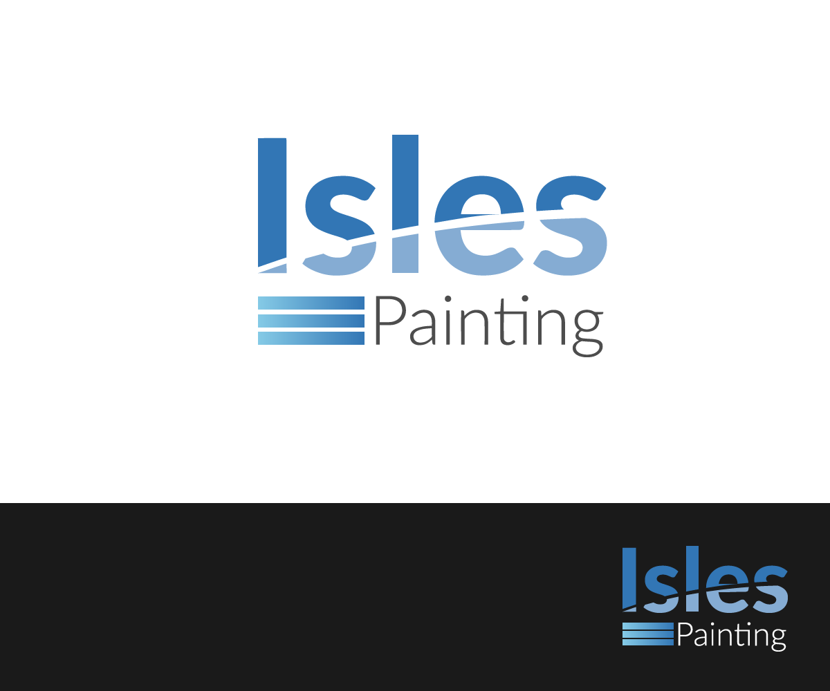 Logo Design by jerin205 for Isles Painting LLC | Design #11188630