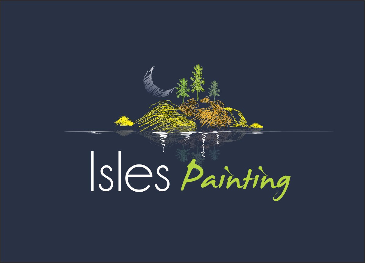 Diseño de Logo por creative.bugs para Isles Painting LLC | Diseño #11177341