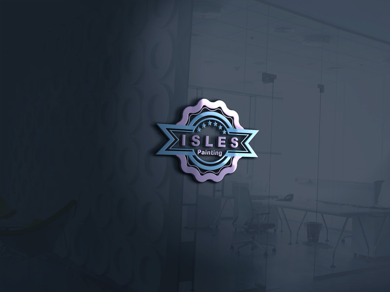 Diseño de Logo por salam1891991 para Isles Painting LLC | Diseño #11174740