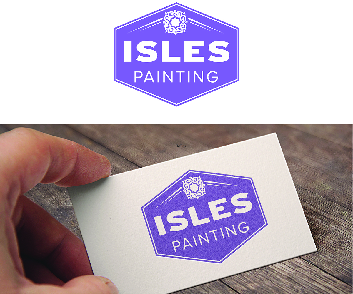 Diseño de Logo por eMARK para Isles Painting LLC | Diseño #11201316