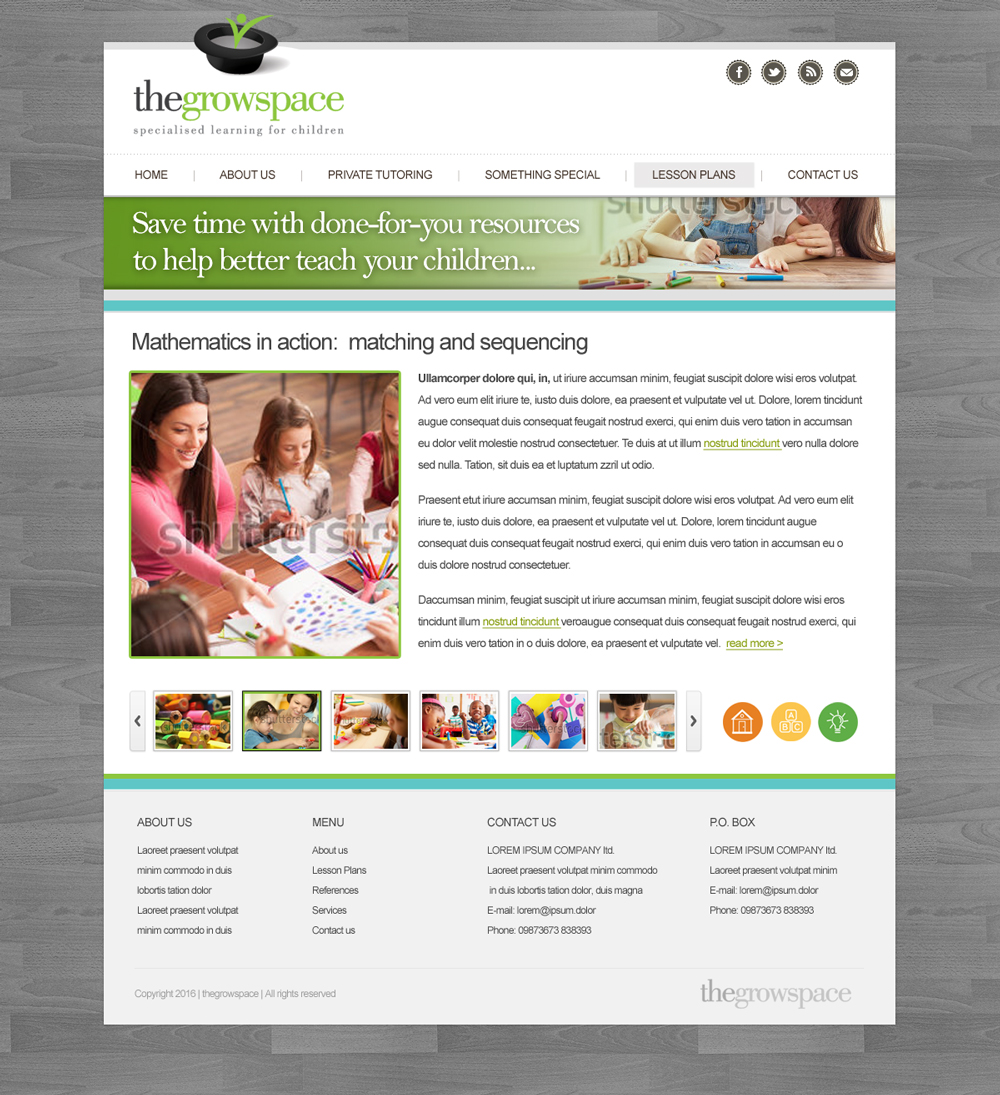 Web Design by Lara for rebuild | Design #11379827