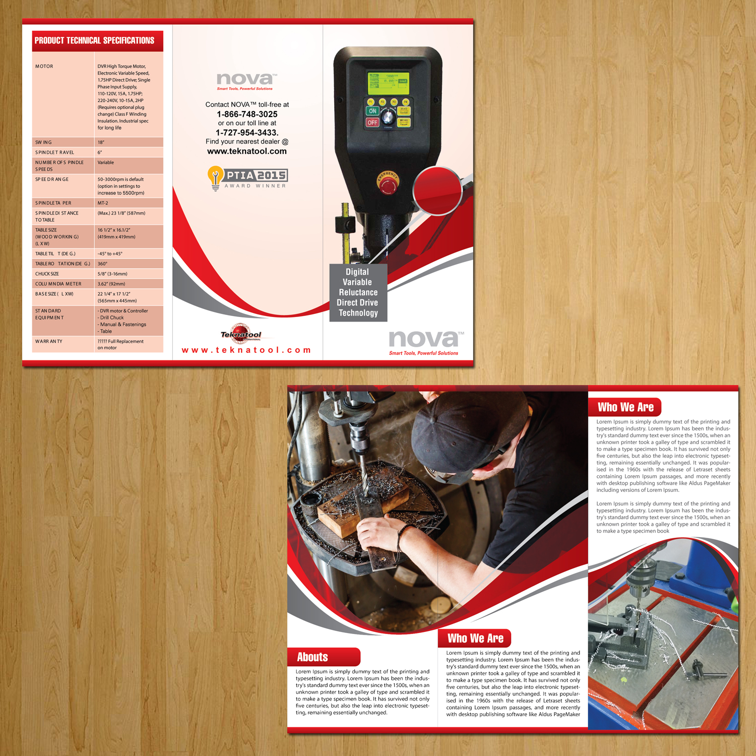 Flyer Design by  Esolbiz for Teknatool USA Inc  | Design: #11229643