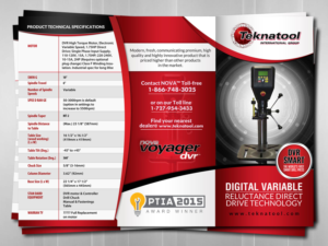 Flyer Design by debdesign for Teknatool USA Inc  | Design: #11191797