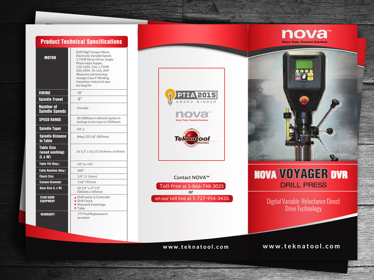 Diseño de Flyer por creative.bugs para Teknatool USA Inc  | Diseño #11195335