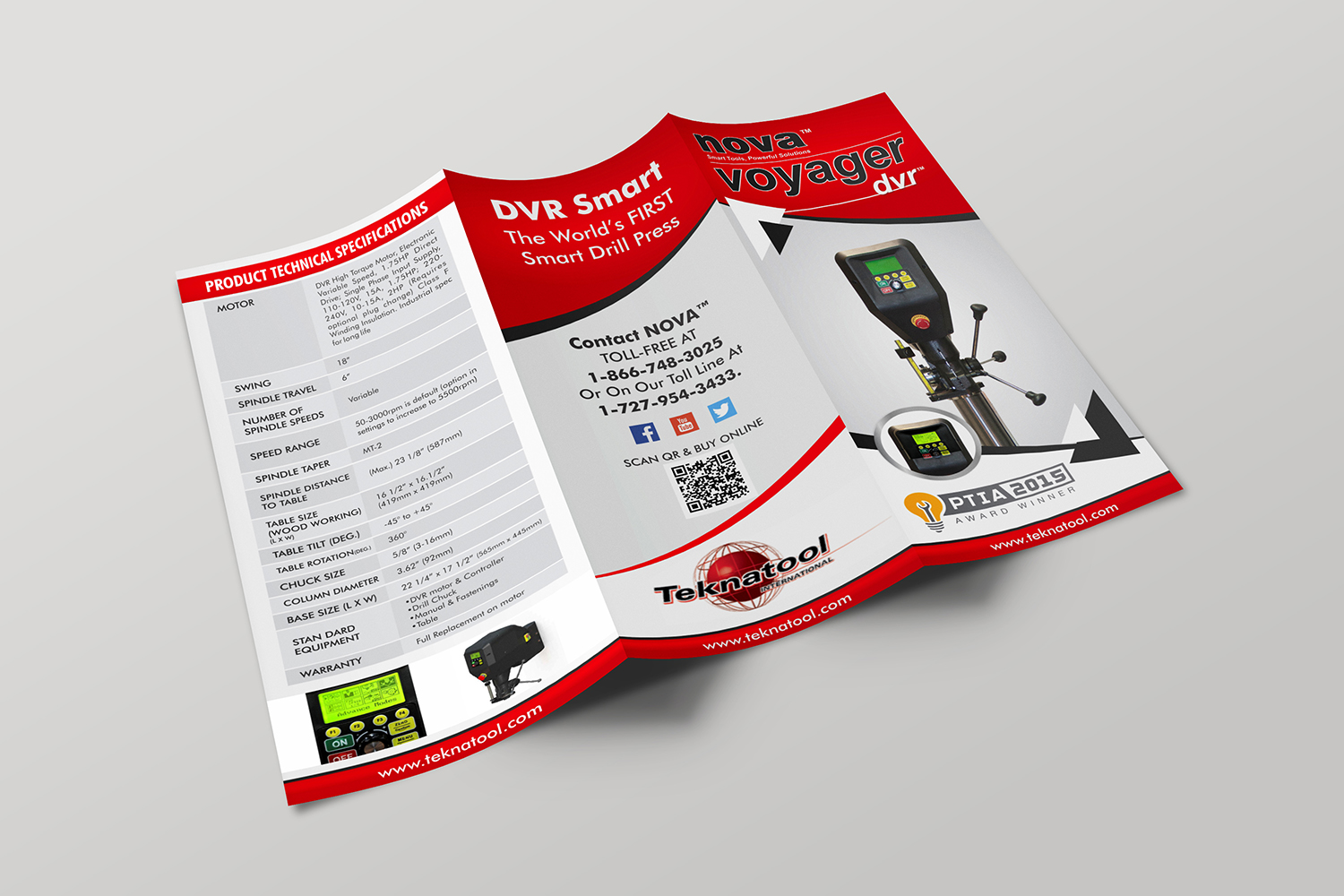 Flyer Design by ecorokerz for Teknatool USA Inc  | Design #11178016