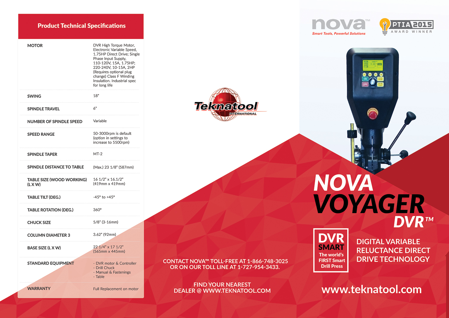 Flyer Design by Themewolves for Teknatool USA Inc  | Design #11270662